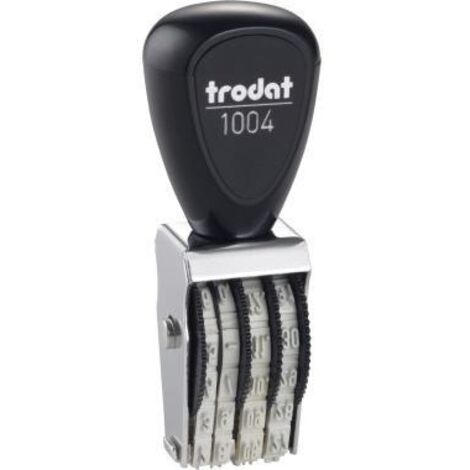 TRODAT Datumstempel trodat® Classic 1004 12 x 3 mm (B x H) Monat in Zahlen Metall/Kunststoff