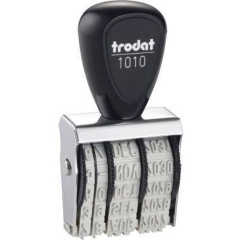TRODAT Datumstempel trodat® Classic 1010 26 x 4 mm (B x H) Monat in Buchstaben Metall/Kunststoff