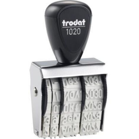 TRODAT Datumstempel trodat® Classic 1020 32 x 5 mm (B x H) Monat in Buchstaben Metall/Kunststoff