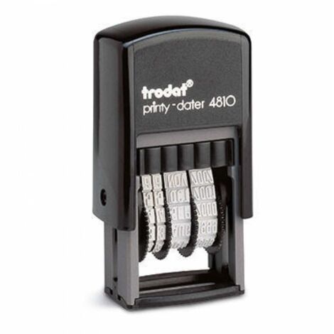 TRODAT Datumstempel trodat® PrintyT 4810 20 x 3,8 mm (B x H) 1 Druckzeile schwarz