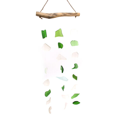 Trois gouttes - Vert et blanc- Vendu par 1