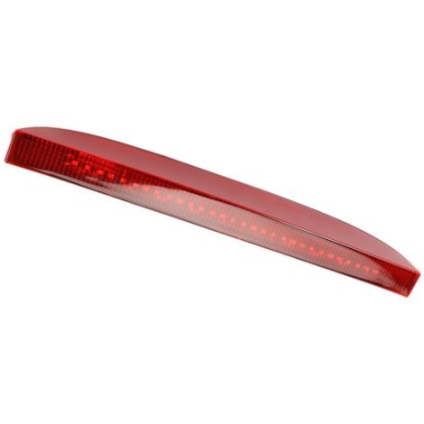 Troisième Feu de Stop pour Clio 2, Haut 3ème Feux Stop arrière Clio II 1998-2006 7700410753 (Rouge)