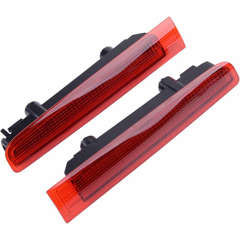 Ersandy - Troisième Feu Stop Arrière Haut Niveau pour Transporter T5 T6 Caravelle Multivan mk v 2003-2015 7E0945097E 7E0945097F (Rouge)