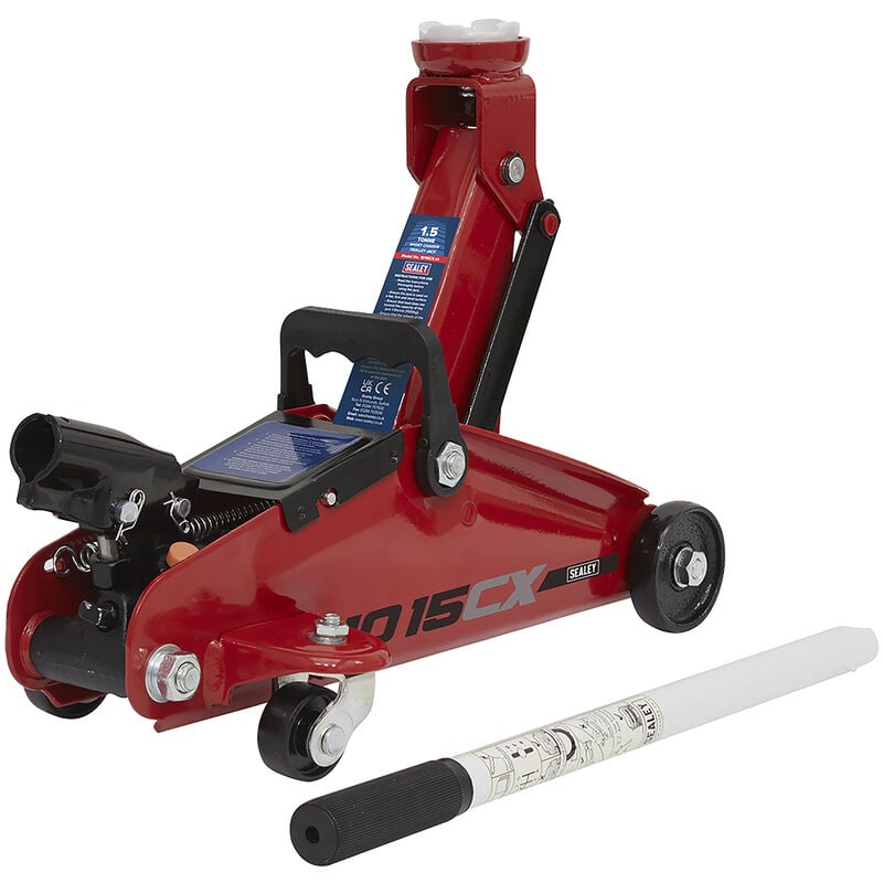Sealey - Trolley Jack 1.5 Tonne Short Chassis