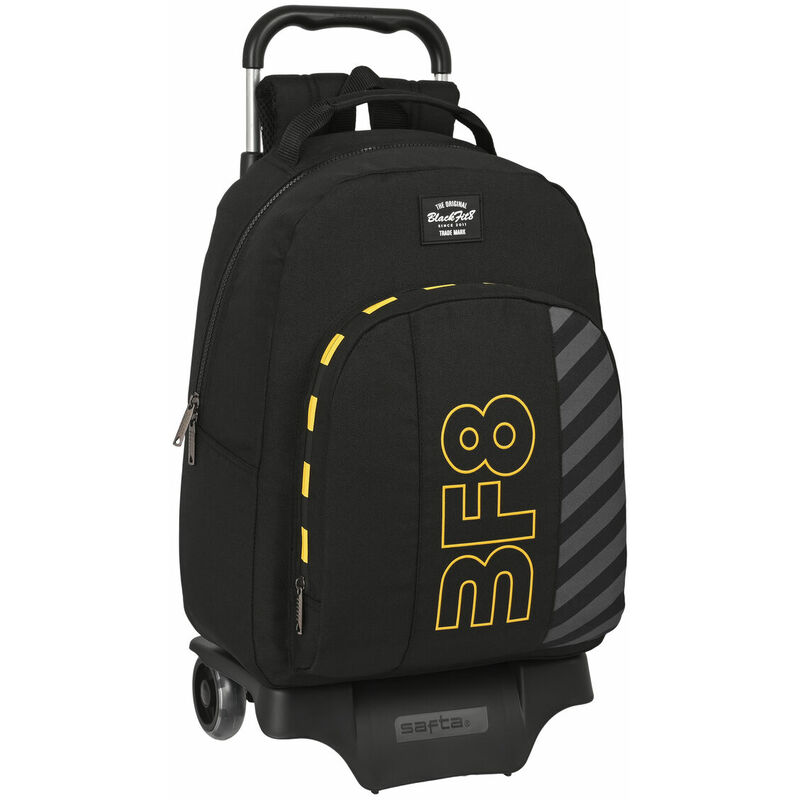 Trolley per la Scuola BlackFit8 Zone Nero 32 x 42
