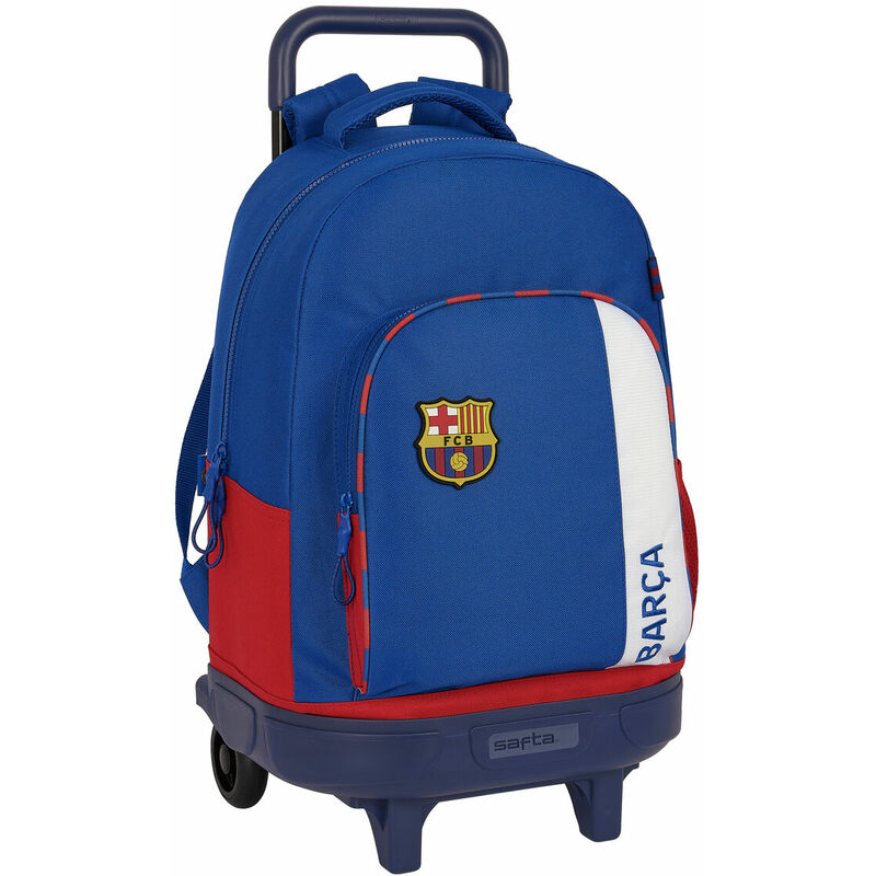 Image of Trolley per la Scuola F.C. Barcelona Azzurro Rosso Granato 33 X 45 X 22 cm