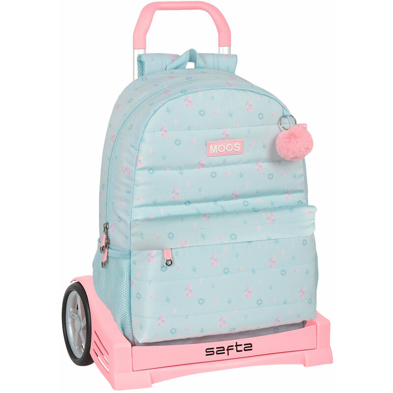 Moos - Trolley per la Scuola Garden Turchese 30 x
