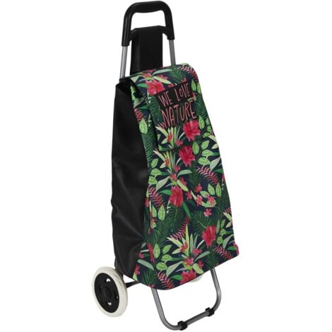 Trolley TROPIC con ruote e borsa per la spesa