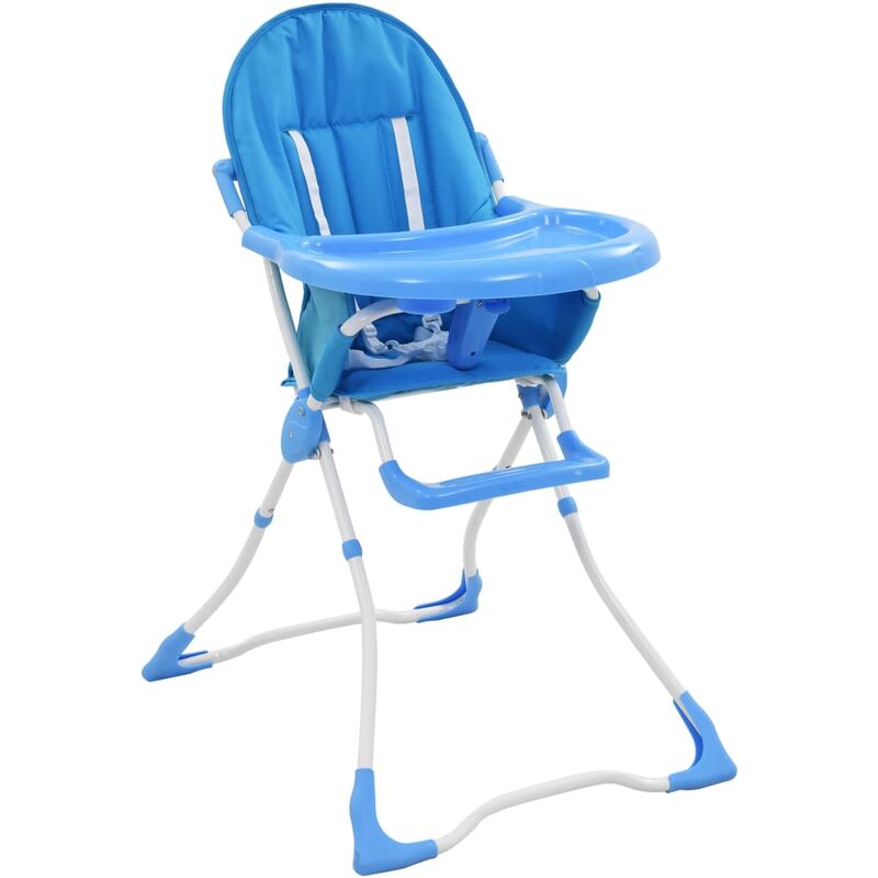 

Trona de bebe azul y blanco