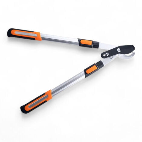 Troncarami a battente telescopico lunghezza regolabile 65 - 87 cm lama in acciaio ideale per potatura giardino