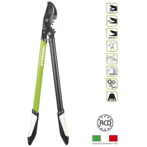 TRONCARAMI AD INGRANAGGI BY-PASS CM75 VERDEMAX FORBICE CESOIA
