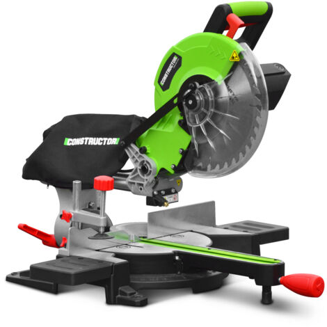 Troncatrice radiale 1800W - Lama 254mm 36 denti - Constructor