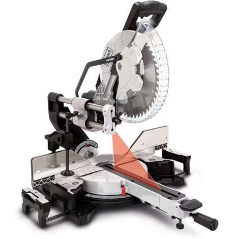 Troncatrice radiale da legno 305mm 2000w KZGS310PS-BE scheppach black