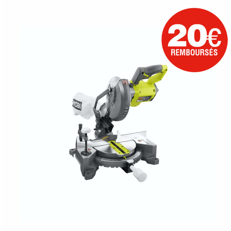 Image of Ryobi - Troncatrice radiale EMS190DCL - 18V One+ - 190 mm - senza batteria o caricabatterie