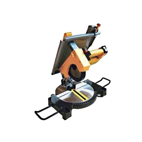 Troncatrice/Sega circolare per legno 1200W 210mm con piano superiore Kippen