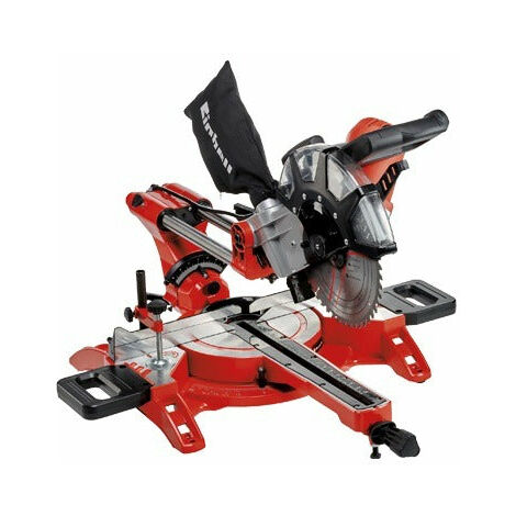 Troncatrice sega da banco 2100W lama Ø250 mm con base regolabile e lama inclinabile con laser TC-SM2534/1 Dual EINHELL
