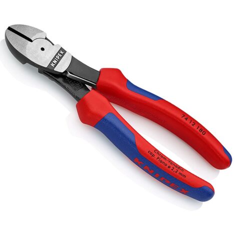 Tronchese a tagliente diagonale tipo forte knipex 180 mm