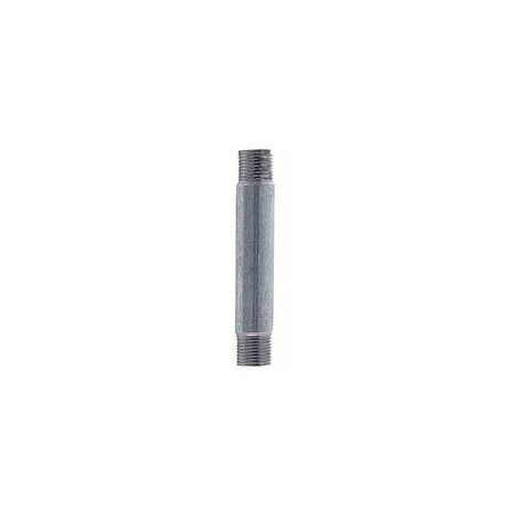 Tronchetto barilotto filettatura corta 1/2 20 cm zincato
