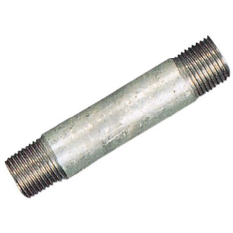 TRONCHETTO ZINCATO 2 FILETTI 1/2X15 ART. 532. Prezzo per 1 pezzo.