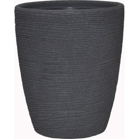 Sottovaso In Terracotta Smaltata Kinfolk Deroma Mustard 17 Cm