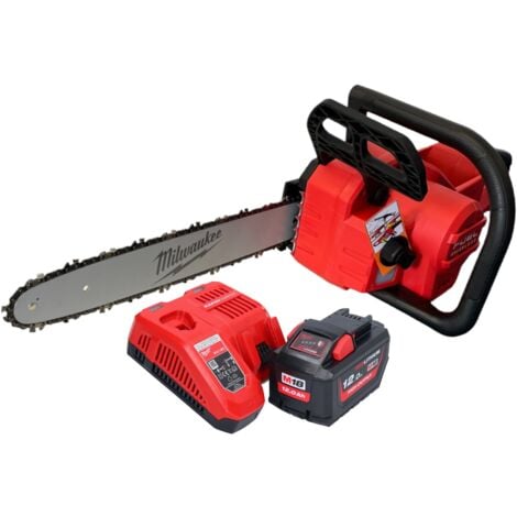 Tronçonneuse 18V FUEL avec guide 40cm, batterie 12Ah - Milwaukee M18 FCHS-121
