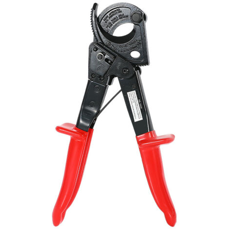 Tronçonneuse à câble HS 325A robuste, coupe-fils isolé haute tension pour câbles cuivre et aluminium (240mm²/500MCM), outil de coupe en acier haute teneur en carbone, pinces câble 240mm, usage profess