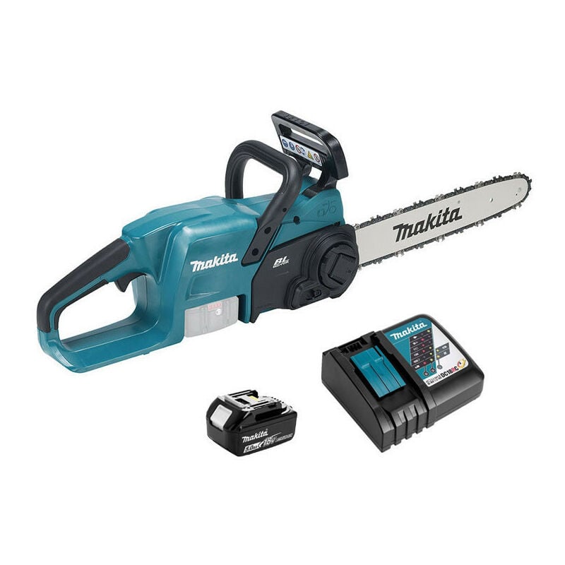 Tronçonneuse à chaîne sans fil 18V (1x5.0Ah) 35 cm - MAKITA DUC357RTX3