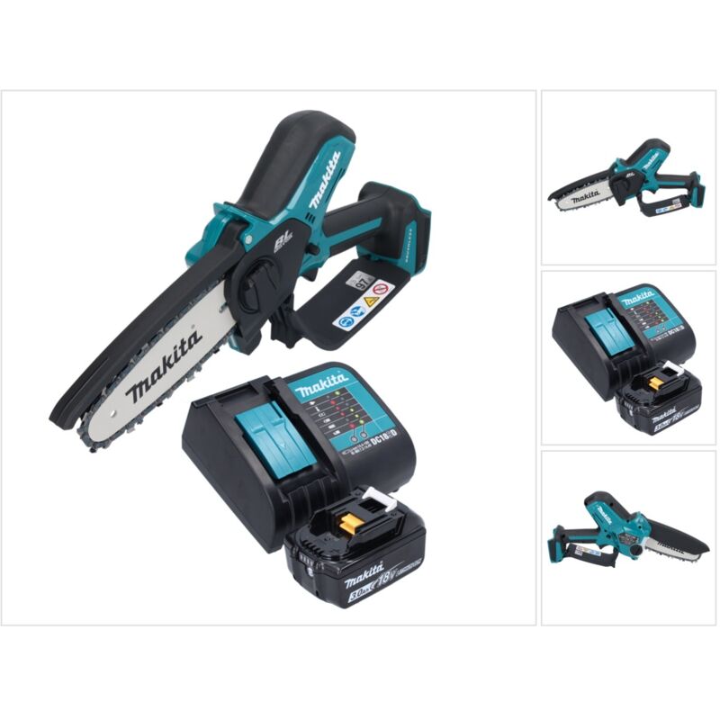 Tronçonneuse de branches Makita DUC150SF01 18 V 1x3 0 Ah accu . barre de 15 cm