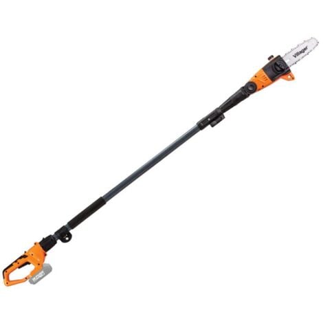 Tronçonneuse élagueuse sur perche sans fil électrique 18V guidage 24 cm Fuse VCPS 0820 Villager sans batterie ni chargeur