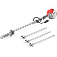 Tronçonneuse Elagueuse thermique Perche Telescopique 5m 65cc 4.9cv -GREENCUT