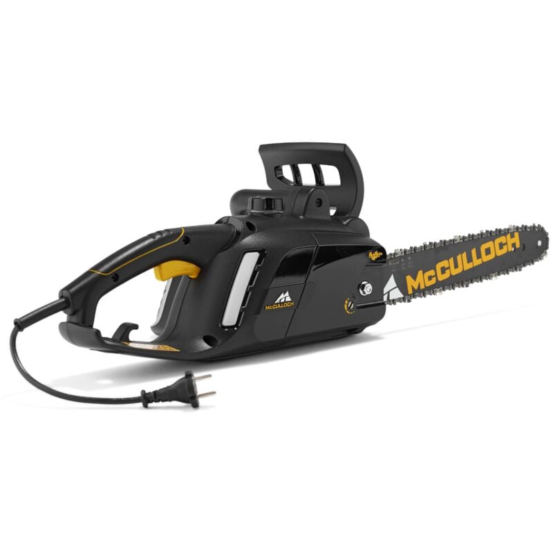 Tronçonneuse électrique filaire CSE2040 (40cm) – 230V / 2000W / Guide 40cm Pas 3/8' / Poignées ergonomiques (967148101) - Mcculloch