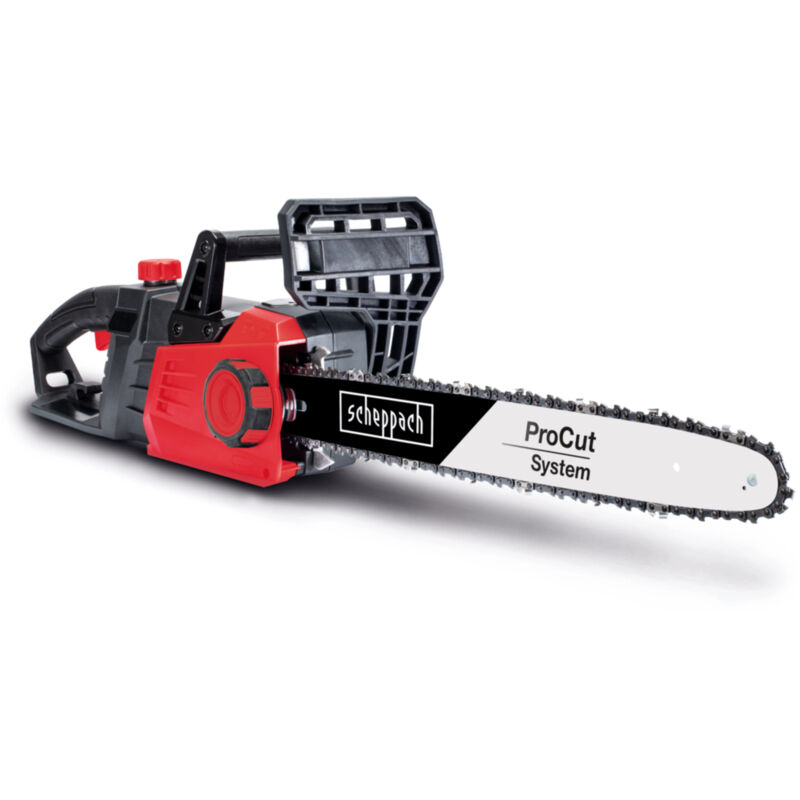 Scheppach - Tronçonneuse électrique CSE2700 – 230 v – Moteur 2700 w – Puissance de coupe 44 cm – Guide ProCut – Système de serrage rapide sans outils