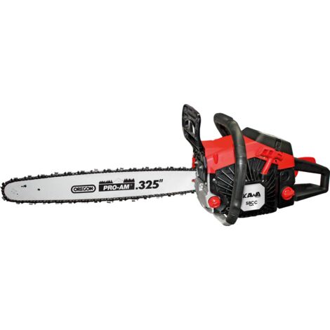 Tronçonneuse Essence 58 CC Moteur 2 Temps Avec Guide et Chaîne Oregon - Kawapower