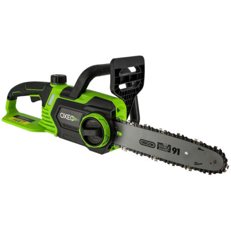 Tronçonneuse sans fil sur batterie 18V - Longueur de coupe 23cm - Protection main - Etui de protection lame - Sans batterie
