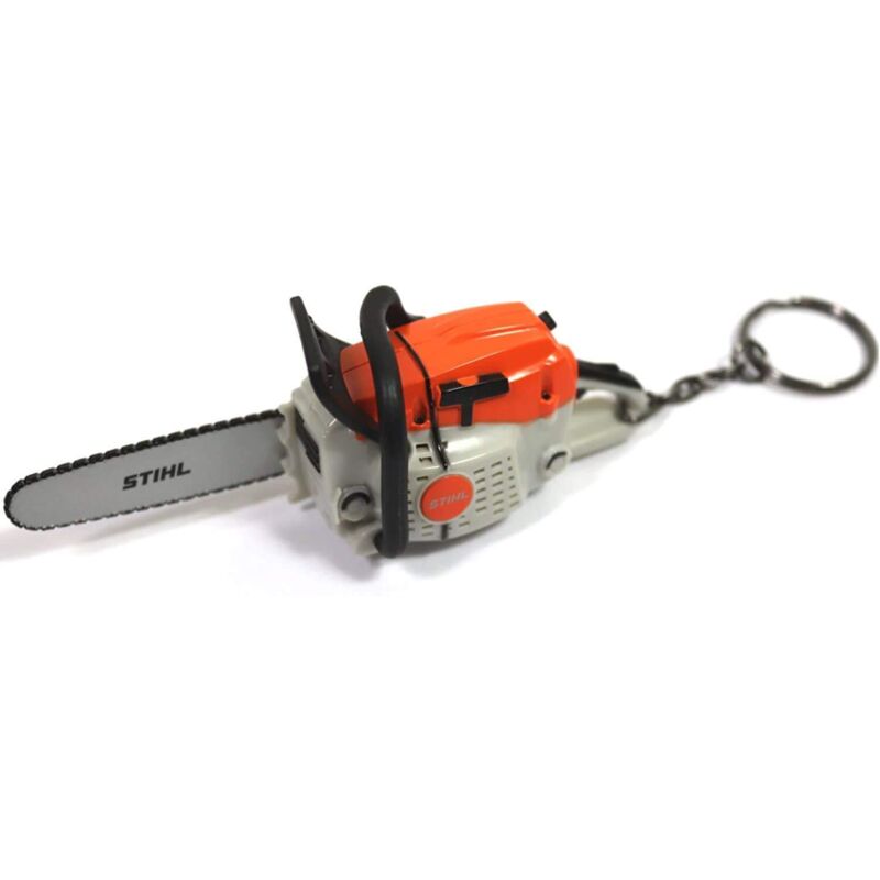 Stihl Porte clés tronçonneuse 04209600003 Tronçonneuse bruyante avec piles incluses