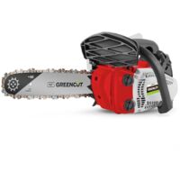 Tronçonneuse thermique 25cc 1,4cv 12" lame legere et puissante -GREENCUT