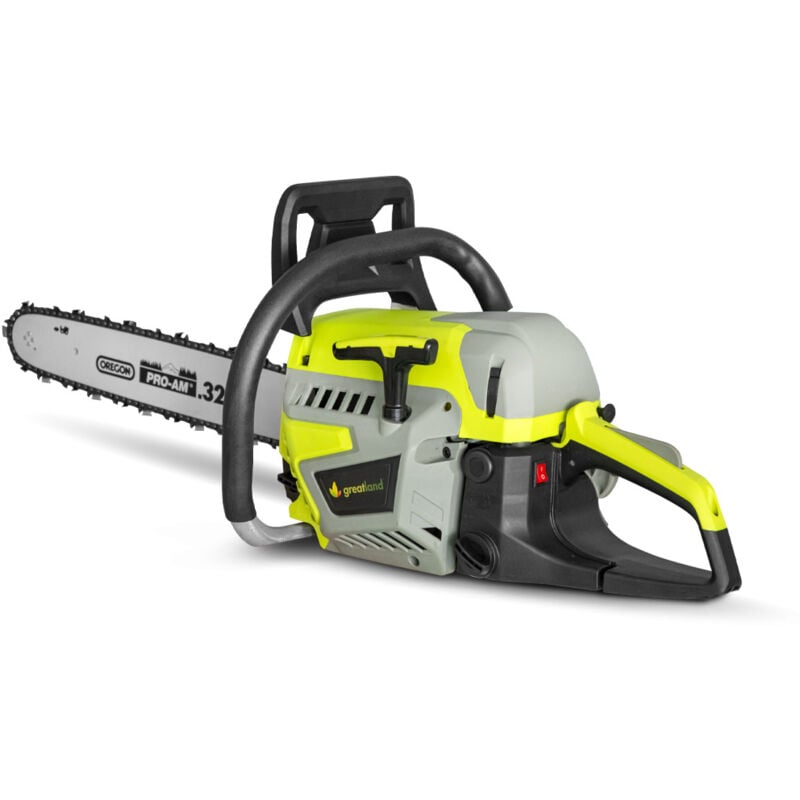 Greatland - Tronçonneuse thermique 45CC - guide et chaîne Oregon