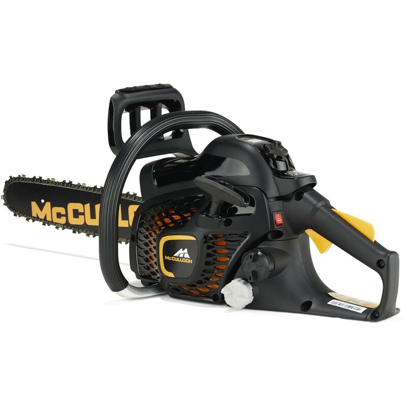 Mc Culloch - McCULLOCH Tronçonneuse thermique CS35 (35cm) – 35cc / 1400W / Guide 35cm Pas 3/8' / Pompe d'amorçage / Système anti-vibrations