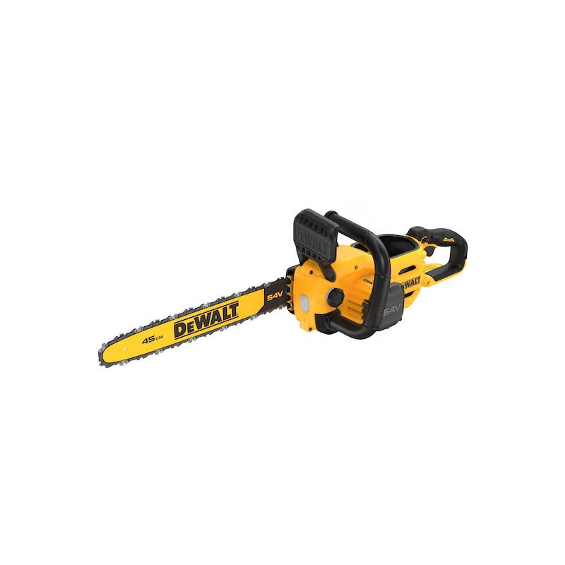 Tronçonneuse à chaîne sans fil 54 volts 45cm DEWALT avec 1 batterie 54V 3.0Ah chargeur DCMCS574X1 QW