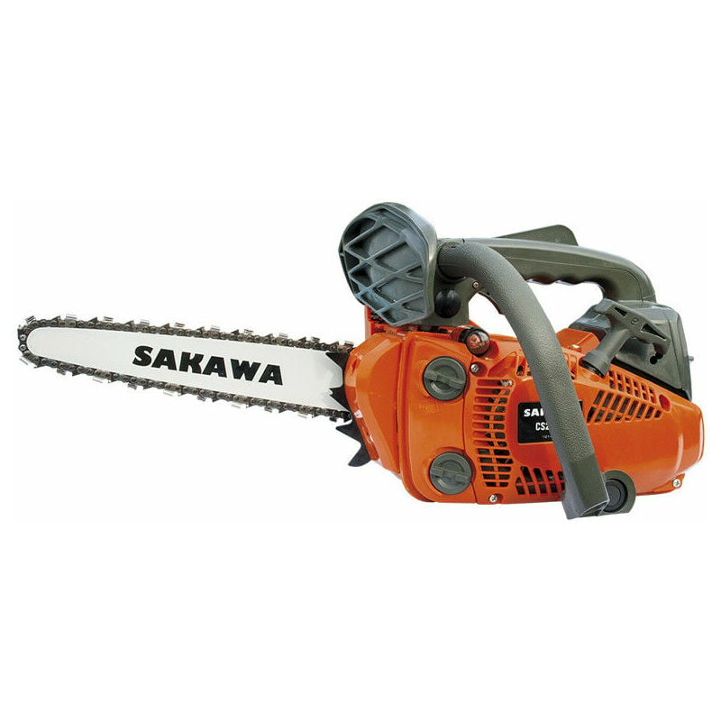 Sakawa - Tronçonneuse moteur 25cc Carving + Huile de chaîne tronçonneuse