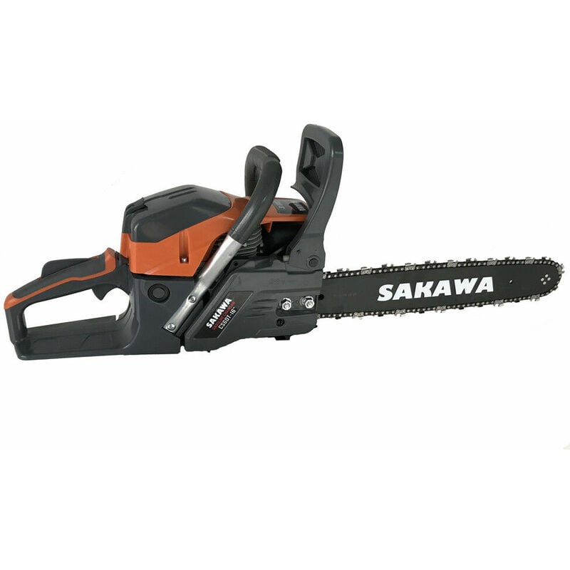 Sakawa - Tronçonneuse moteur à essence 48cc 16' + Kit Huiles