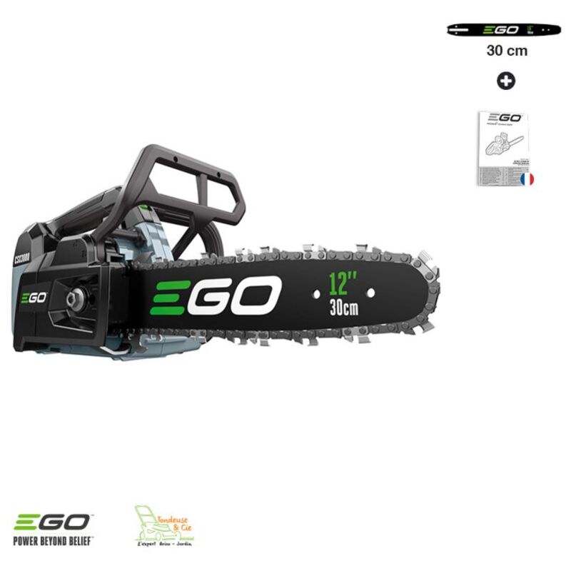 Tronçonneuse professionnelle guide chaine Oregon 30cm EGO CSX3000 sans chargeur ni batterie