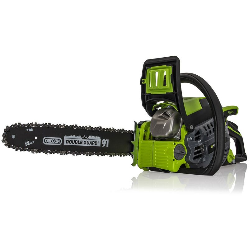 Vito - Tronçonneuse thermique 37cm3 Lame 40 cm Guide oregon Moteur 2T Carburateur Walbro