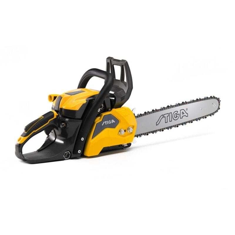 Stiga - cs 545 (16') tronçonneuses à essence - moteur 42.4cc, guide 40cm, pompe à huile réglable, contrôle des vibrations