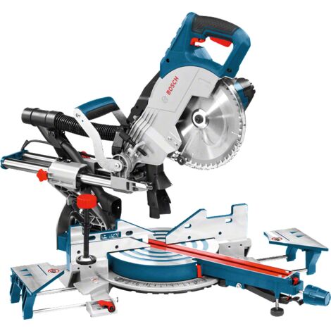 Tronzadora radial 1600W GCM 8 SJL Professional BOSCH - con accesorios - 0601B19100