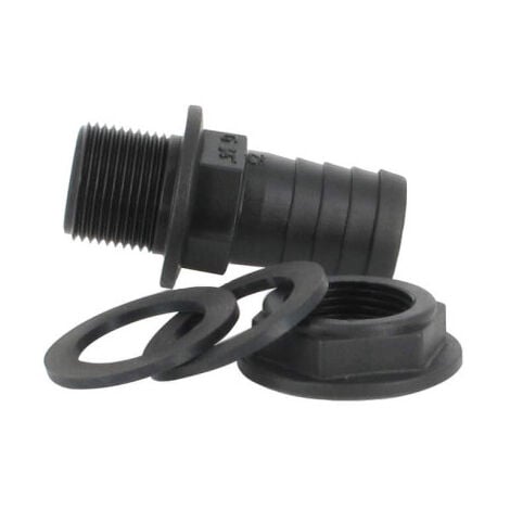 Trop-plein cuve eau 1000L - Embout droit Diamètre 25 mm