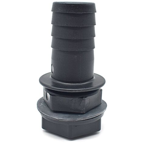 Trop Plein embout droit cannelé 38mm