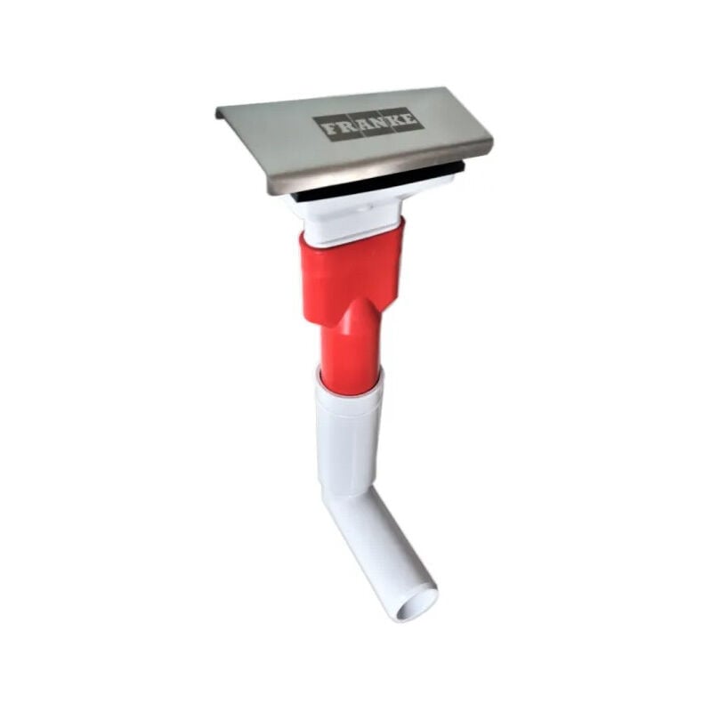 Franke - Trop plein vertical pour évier cache Inox 10,5 x 4 cm