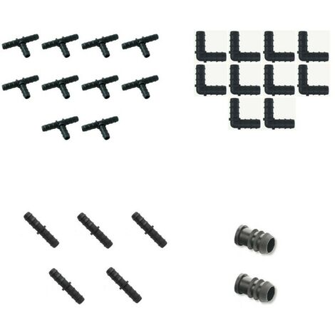 TROPFBEWASSERUNG 16MM PACKUNG 10 I + 10 ELLENBOGEN 5 + 2 STOPPER LINK 11989549