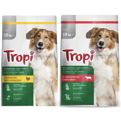 Tropi Trockenfutter Geschmacksmischung 10 kg x 2 Stk